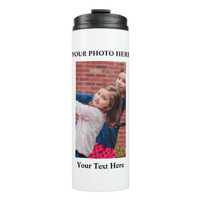 Garrafa Térmica Personalizada com Foto (Frente)