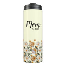 Personalizada Primeira Vez Que Mãe Dar Floral