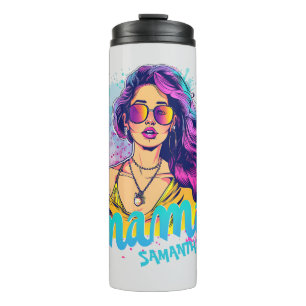 Garrafa Térmica Personalizado Retro Mama Pop Art (15)