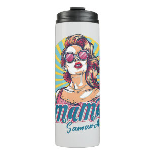 Garrafa Térmica Personalizado Retro Mama Pop Art (9)