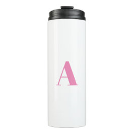 Garrafa Térmica Personalizar a letra inicial do alfabeto