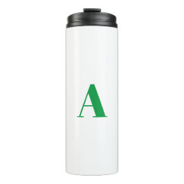 Garrafa Térmica Personalizar a letra inicial do alfabeto