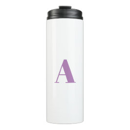 Garrafa Térmica Personalizar alfabeto letra inicial