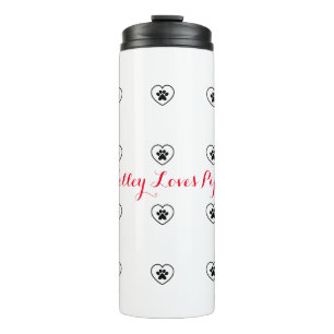 Garrafa Térmica Personalizar Cachorro Adora Mama Mug