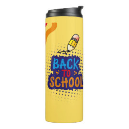 Garrafa Térmica Personalized "Back To School" Fun Doodle