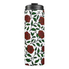 Garrafa Térmica Personalized Girly Tumbler Cute Bow Name