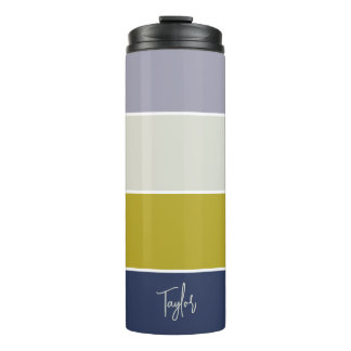 Garrafa Térmica Personalized Name Modern Simple And Trendy