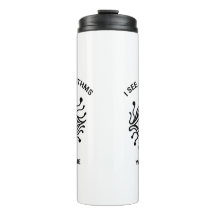 Personalized Tech Thermal Tumbler with Custom Text