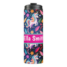 Garrafa Térmica Personalized unicorn drink tumbler