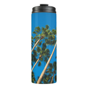 Garrafa Térmica Perspectiva angular do grupo de palmeiras finas al