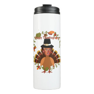 Garrafa Térmica peru de ação de graças