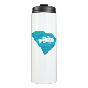 Garrafa Térmica Pesca de Ondas da Carolina do Sul