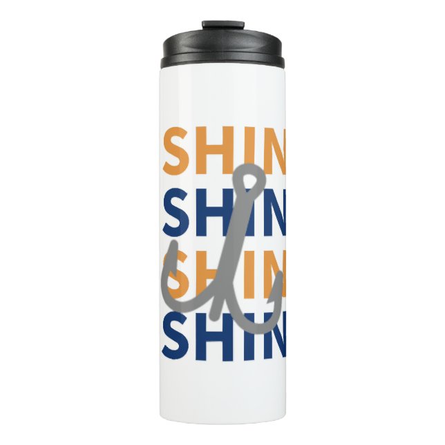 Garrafa Térmica Pesca, Pesca, Pesca, Pesca - Presente De Pesca (Frente)