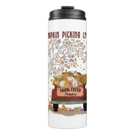 Garrafa Térmica Pessoal de Abóbora