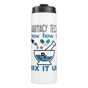 Garrafa Térmica Pharmacy Techs sabe como misturar