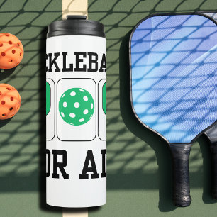 Garrafa Térmica Pickleball para todas as planadoras e esferográfic