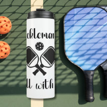 Pickleball Picklemania Dill Com Tiro Engraçado
