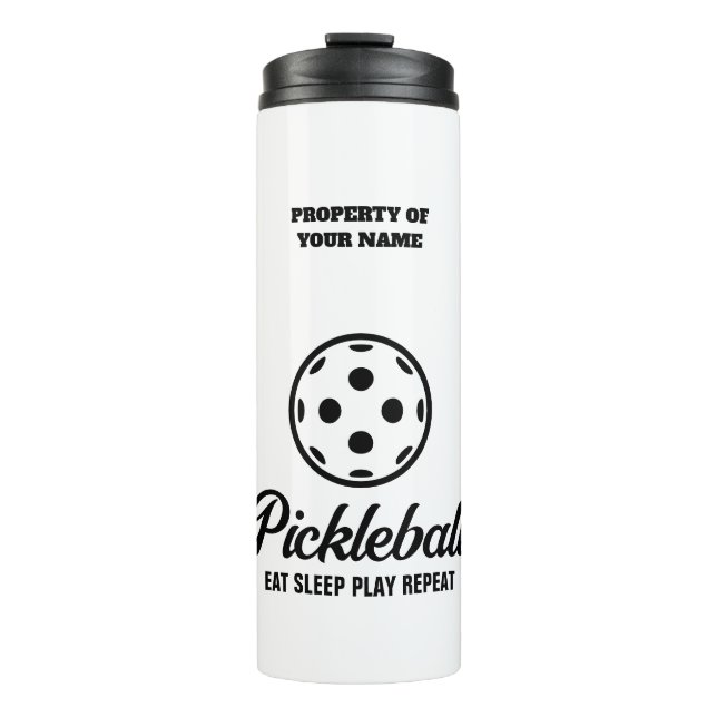 Garrafa Térmica Pickleball Tumbler presente de caneca para ele (Frente)