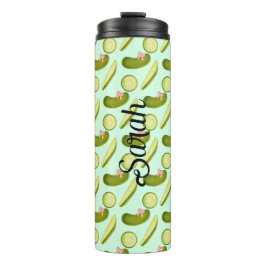 Garrafa Térmica Picles de Arco rosa