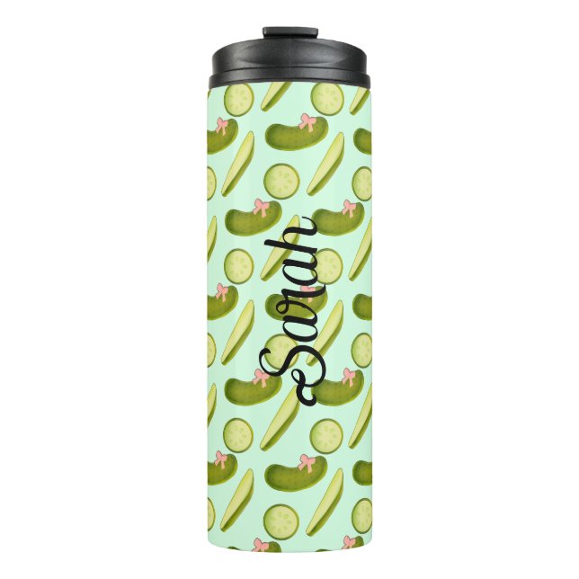 Garrafa Térmica Picles de Arco rosa (Frente)