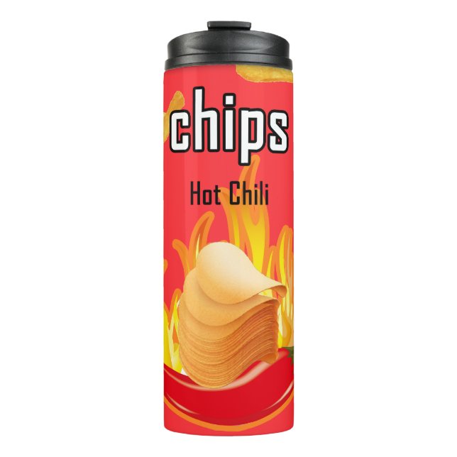 Garrafa Térmica Picy Hot Chili Chips (Frente)