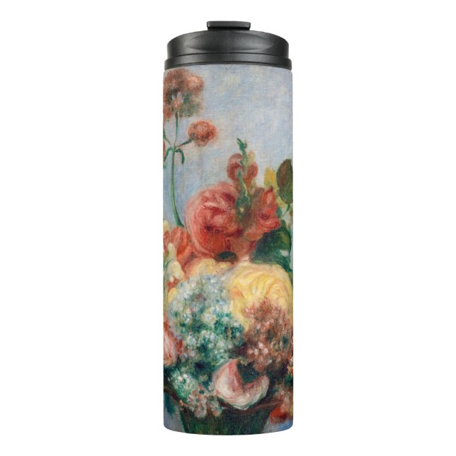 Garrafa Térmica Pierre-Auguste Renoir - Flores em um Vase (Frente)