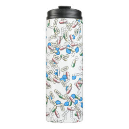 Garrafa Térmica Pill Sprinkles Pattern