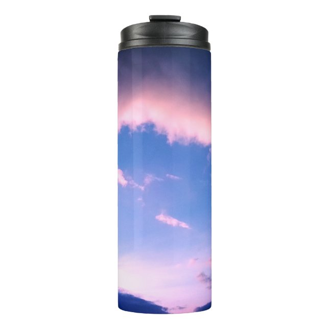 Garrafa Térmica Pink clouds (Frente)