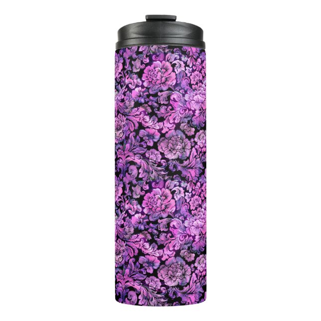 GARRAFA TÉRMICA PINK FLORAL (Frente)