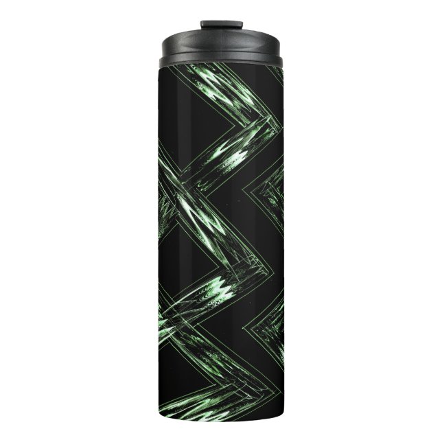 Garrafa Térmica Pino Padrão em Perspectiva (Frente)