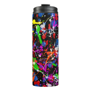 Garrafa Térmica Pinte o Splatter