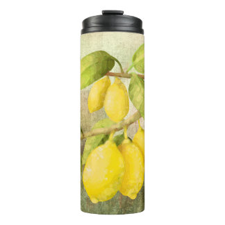 Garrafa Térmica Pintura de limões