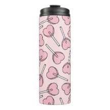 Pirulitos Cor-de-Rosa, Pirulitos em Formato de Cor