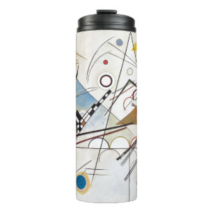 Garrafa Térmica PixDezines Kandinsky 1923 Composição VIII