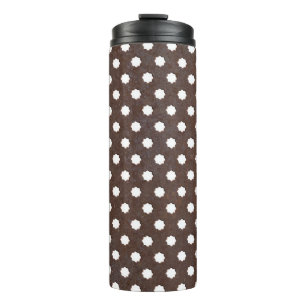 Garrafa Térmica Placa metálica sem costura, perfeitamente azulejo.