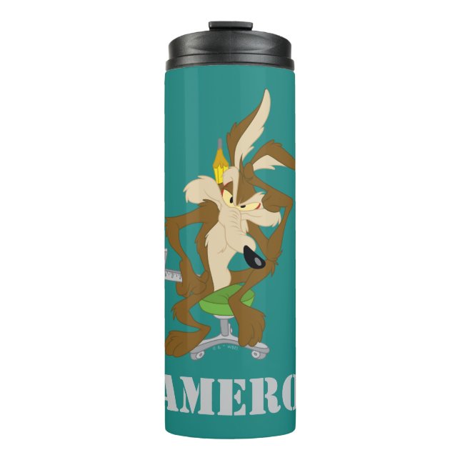 Garrafa Térmica Planejamento do WILE E. COYOTE™ (Frente)