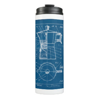 Garrafa Térmica plano blueprint cafetiere moka bialetti