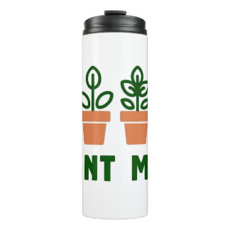 Garrafa Térmica Planta Mãe Caneca de viagem Tumbler