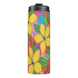 Garrafa Térmica Plumeria tropical