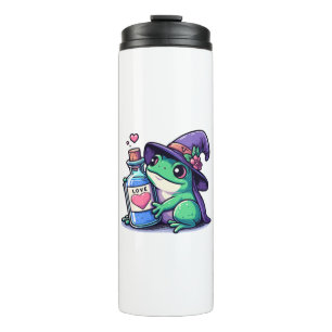 Garrafa Térmica Poção de amor kawaii de bruxa
