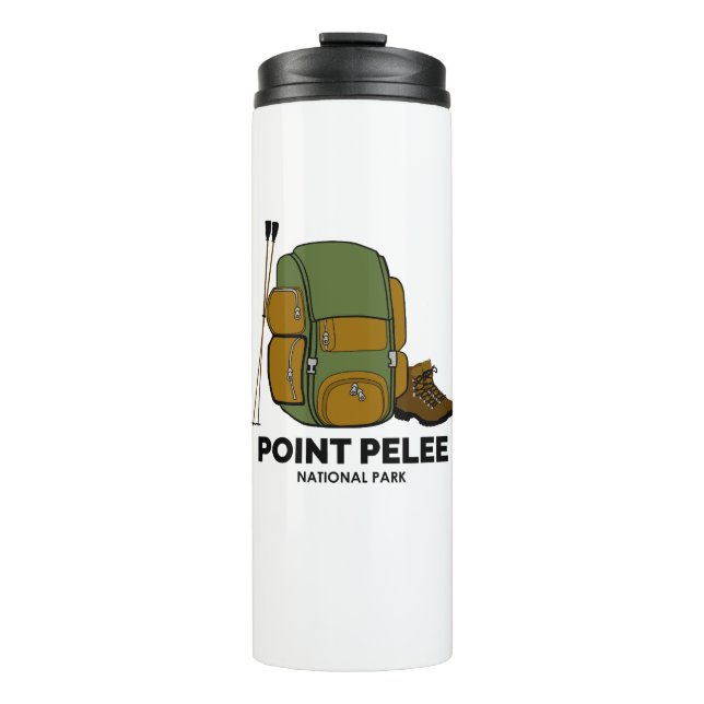 Garrafa Térmica Point Pelee National Park Ontario Canada Backpack (Frente)