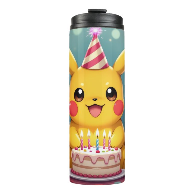 Garrafa Térmica Pokémon und seine Treue Freunde (Frente)