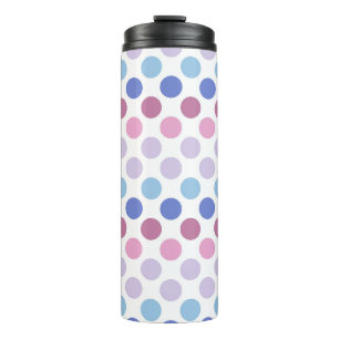 Garrafa Térmica Polkadots de Sinalizador do Orgulho Bold Bigender