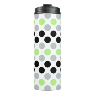 Garrafa Térmica Polkadots do Sinalizador do Orgulho Agender
