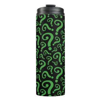 Garrafa Térmica Ponto de interrogação verde