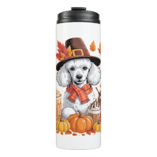 Garrafa Térmica Poodle Thankding Bebe Café Cair Deixa Bomba