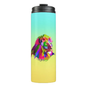 Garrafa Térmica Pop de Arte Prismática de Leão-62502