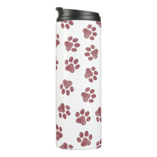 Garrafa Térmica Porcas, Patas-Cachorros, Patas-Pretas