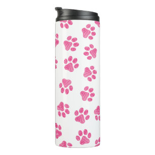 Garrafa Térmica Porcas, Patas-Cães, Patas-Rosa