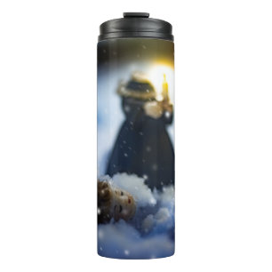 Garrafa Térmica Porcelana na neve X